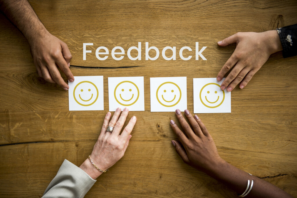 Evaluation Leverage Customer Feedback Smiley Response